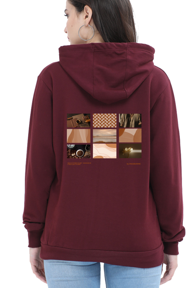 Brown Graphic Hoodie