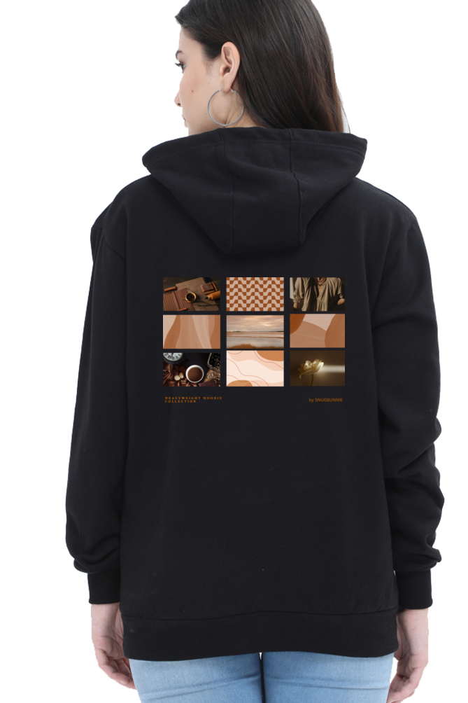 Brown Graphic Hoodie